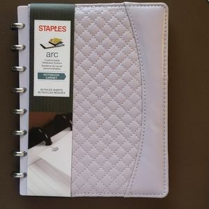 Lavender disc bound junior calendar or journal